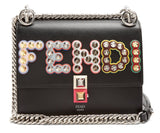 Kan I MCL Leather Shoulder Bag - Black, Peonia Pink, Pearl Gray