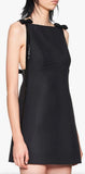 Embellished Black Mini Dress