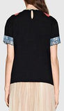 'Trompe L'oeil' Sequin T-Shirt - DESIGNER INSPIRED FASHIONS
