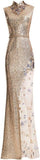 Star Embellished Sleeveless Gown *Low Stock*