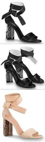 Silhouette Sandals - Black or Ecru