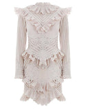 Unbridled Battenburg Dress
