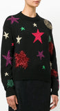 Sweater with Star Motif