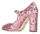 Sequin Mary Jane Pumps