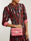 Large Free Rockstud Shoulder Bag - Blue, Black, Red, Pink