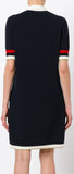 Bow-Embellished Knitted Dress - DESIGNER INSPIRED FASHIONS