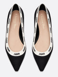 J'Adior Embroidered Ballet Flat