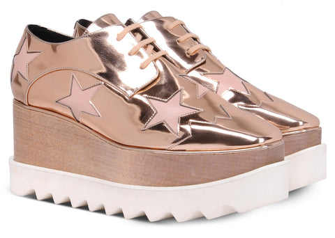 Copper Elyse Star Shoes - DESIGNER INSPIRED FASHIONS