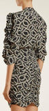 'Andor' Cog-Print Crepe Mini Dress | DESIGNER INSPIRED FASHIONS