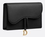 Saddle Calfskin Clutch