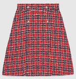 Tweed Jacket and Mini Skirt Set