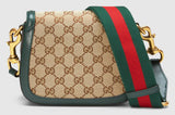 Lady Web GG Canvas Shoulder Bag - Green - DESIGNER INSPIRED FASHIONS