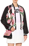 Rose & Stripe Reversible Bomber Jacket