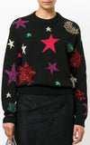 Sweater with Star Motif