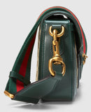 Lady Web GG Canvas Shoulder Bag - Green - DESIGNER INSPIRED FASHIONS