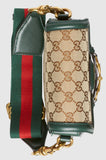 Lady Web GG Canvas Shoulder Bag - Green - DESIGNER INSPIRED FASHIONS