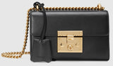 Padlock Leather Shoulder Bag - (Various Colors to choose from) - DESIGNER INSPIRED FASHIONS