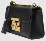 Padlock Leather Shoulder Bag - (Various Colors to choose from) - DESIGNER INSPIRED FASHIONS