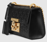 Padlock Signature Leather Shoulder Bag - (Various Colors to choose from) - DESIGNER INSPIRED FASHIONS