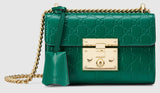 Padlock Signature Leather Shoulder Bag - (Various Colors to choose from) - DESIGNER INSPIRED FASHIONS