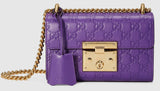Padlock Signature Leather Shoulder Bag - (Various Colors to choose from) - DESIGNER INSPIRED FASHIONS