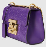 Padlock Signature Leather Shoulder Bag - (Various Colors to choose from) - DESIGNER INSPIRED FASHIONS