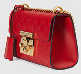 Padlock Signature Leather Shoulder Bag - (Various Colors to choose from) - DESIGNER INSPIRED FASHIONS