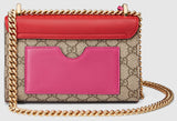 Padlock GG Supreme Shoulder Bag - (Red & Deep Pink-Black & Brown) - DESIGNER INSPIRED FASHIONS