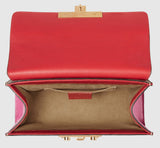 Padlock GG Supreme Shoulder Bag - (Red & Deep Pink-Black & Brown) - DESIGNER INSPIRED FASHIONS