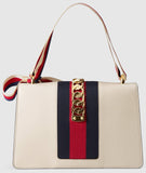 Sylvie Leather Shoulder Bag - (Black, White, Green, Red) - DESIGNER INSPIRED FASHIONS
