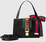 Sylvie Leather Shoulder Bag - (Black, White, Green, Red) - DESIGNER INSPIRED FASHIONS
