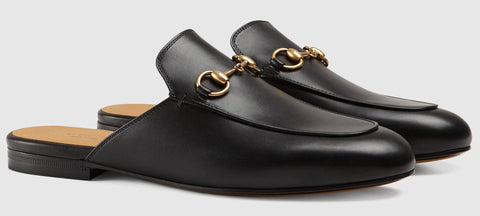 Princetown Leather Slipper-Black - DESIGNER INSPIRED FASHIONS