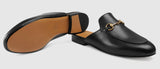Princetown Leather Slipper-Black - DESIGNER INSPIRED FASHIONS
