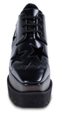 Black Elyse Star Shoes - DESIGNER INSPIRED FASHIONS