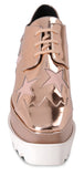 Copper Elyse Star Shoes - DESIGNER INSPIRED FASHIONS