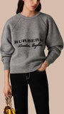 Logo Sculpted Sweatshirt, Grey | DESIGNER INSPIRED FASHIONS