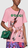 Oversize T-shirt with Fawn