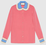 Ruffle-Trim Shirt