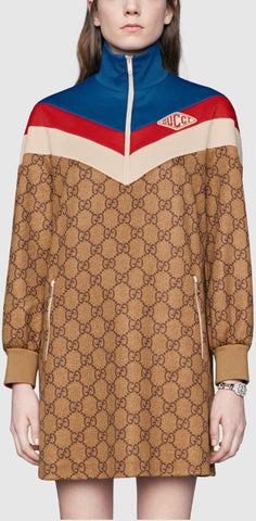 GG Technical Jersey Dress