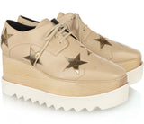 Elyse Powder Rose Star Shoes - DESIGNER INSPIRED FASHIONS