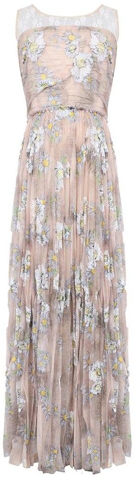 Floral Tulle Gown
