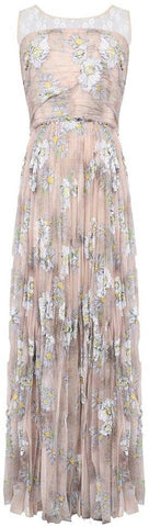Floral Tulle Gown