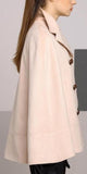 Double-Breasted Short Wool Cape - DESIGNER INSPIRED FASHIONS