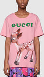 Oversize T-shirt with Fawn