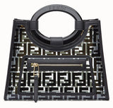 Runaway Pu Shopper, Small, Black
