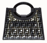 Runaway Pu Shopper, Small, Black