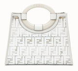 Runaway Pu Shopper, Small, White