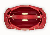 Peekaboo XS Leather Mini Bag - Pink, Red, Black