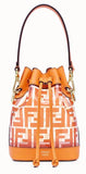 'Mon Tresor' Pu Mini Bag, Orange