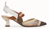 Multicolour Tech Mesh Slingbacks